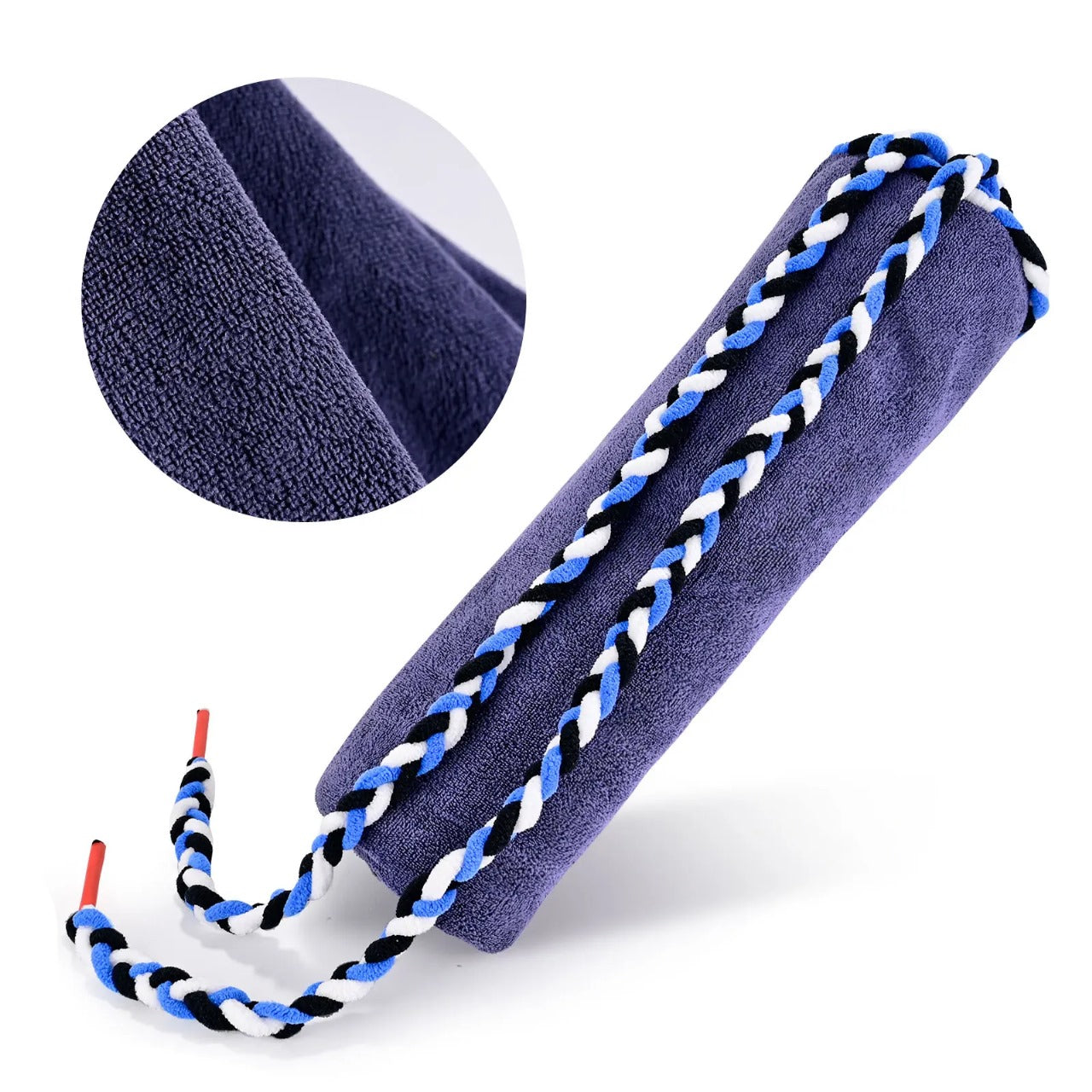 Protector 2 en 1 Herramienta Toalla de microfibra Cuerda absorbida en agua Instalación de película de parabrisas