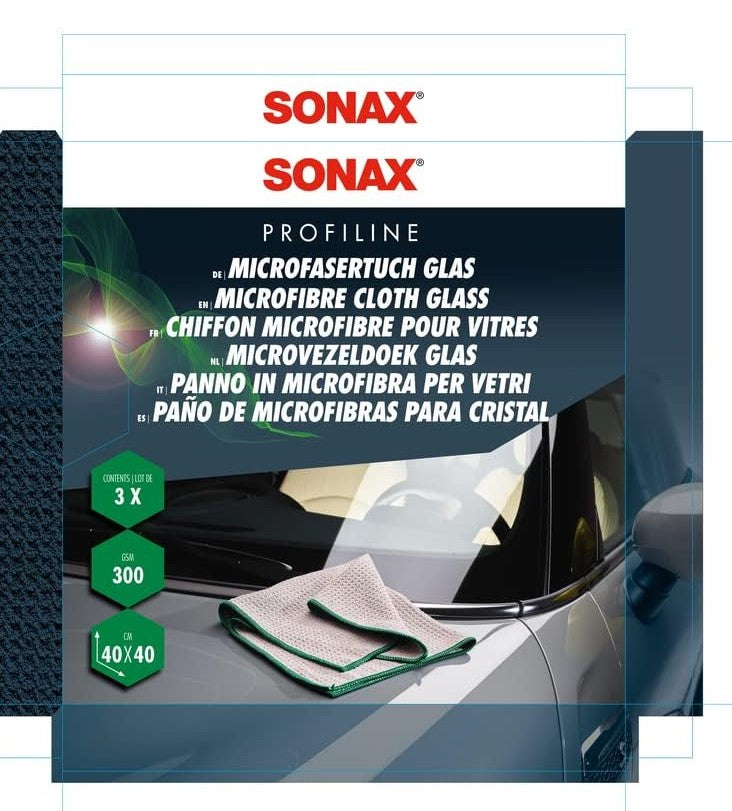 SONAX Paño Microfibra Vidrios