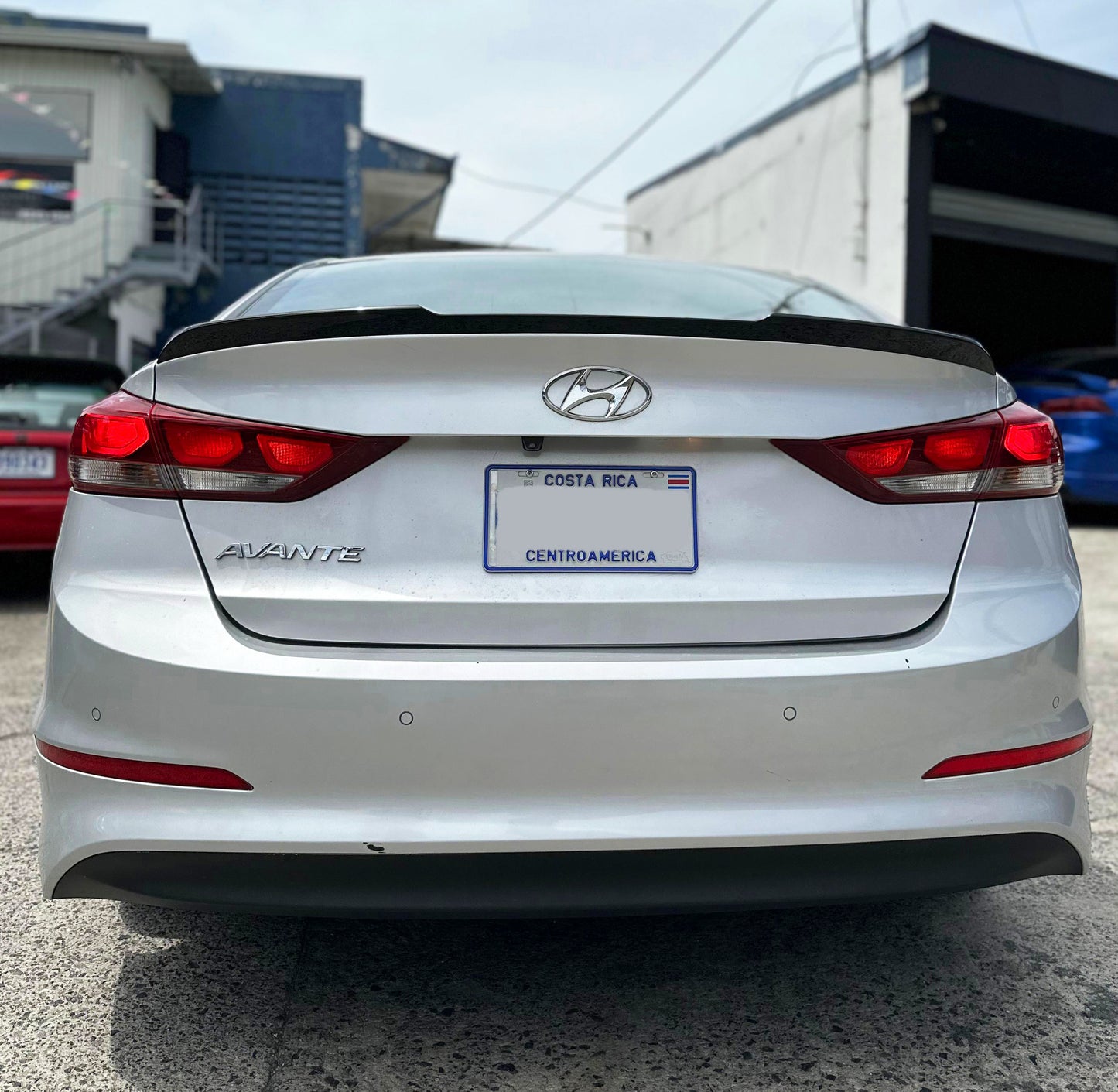 Spoiler Trasero Hyundai Elantra 17-18