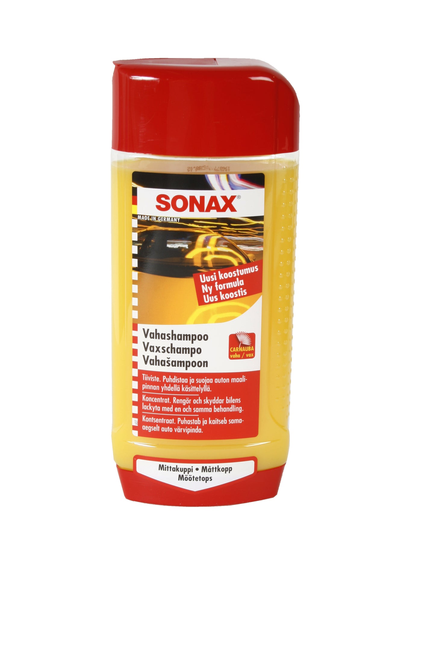 SONAX Shampoo Cera 500ML con CARNAUBA