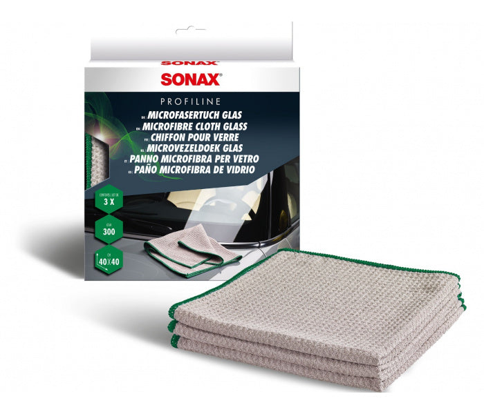 SONAX paño microfibra vidrios C/U