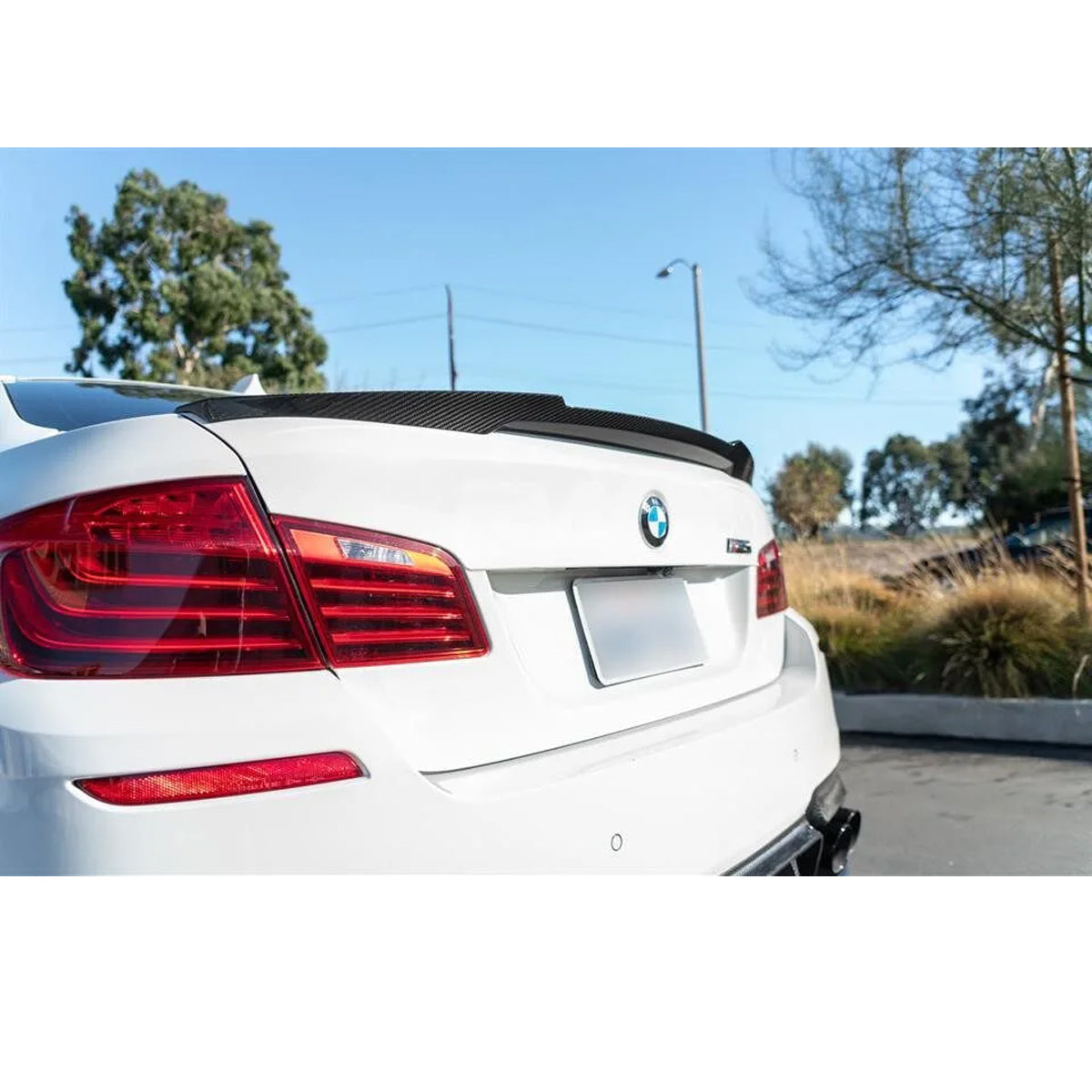 Spoiler Trasero BMW F10 Serie 5 Fibra de Carbono Impresa