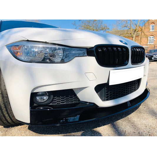 Lip Frontal BMW F30 Negro Brillante